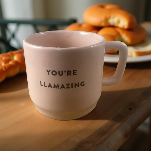 Youre Llamazing Pink Ceramic Mug With Hidden Llama Inside Dishwasher & Microwave - Picture 1 of 5